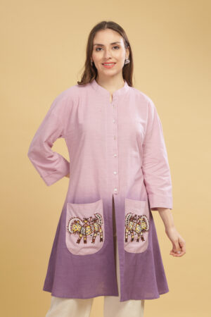 TASHA POCKET LONG SHIRT