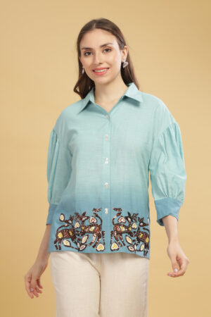 TASHA PUFF SLEEVE TOP
