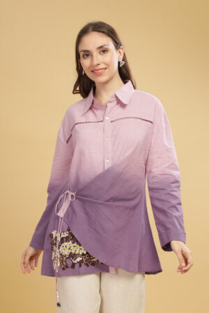 TASHA WRAP SHIRT